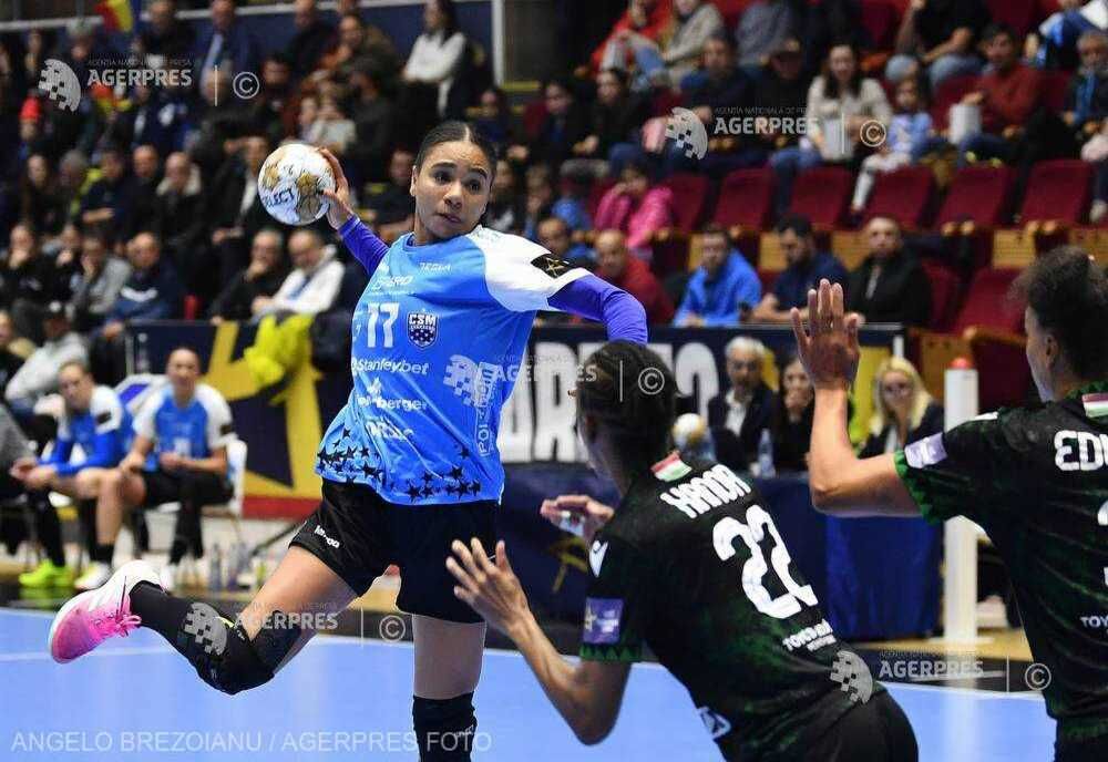 HANDBAL FEMININ: CSM BUCUREŞTI, ÎNVINSĂ ACASĂ DE FERENCVAROS, ÎN LIGA CAMPIONILOR