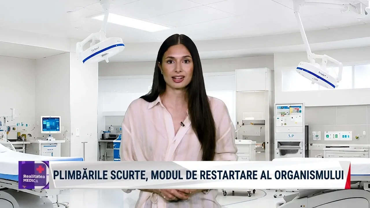 Realitatea Medicală cu Nicole Păcuraru: De ce ne simțim mai bine după o plimbare?
