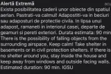 Alertă aeriană în Iași și alte județe din Moldova. Aeroportul și-a suspendat temporar zborurile