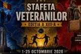 Ștafeta Veteranilor Invictus ajunge la Târgu Mureș. Ceremonie în fața Primăriei