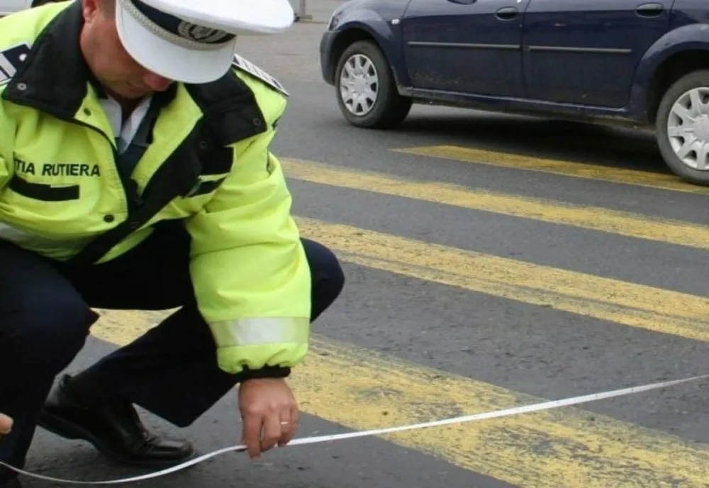 A accidentat un pieton și a plecat liniștit acasă