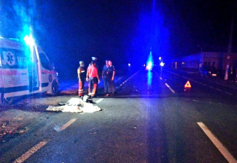 Pieton beat lovit de o maşină în Târgu Mureş