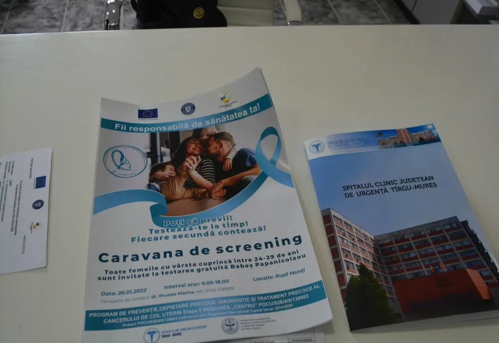 Caravana mobilă pentru screeningul cancerului de col uterin, în Rușii Munți! Ce se va întâmpla de luna viitoare