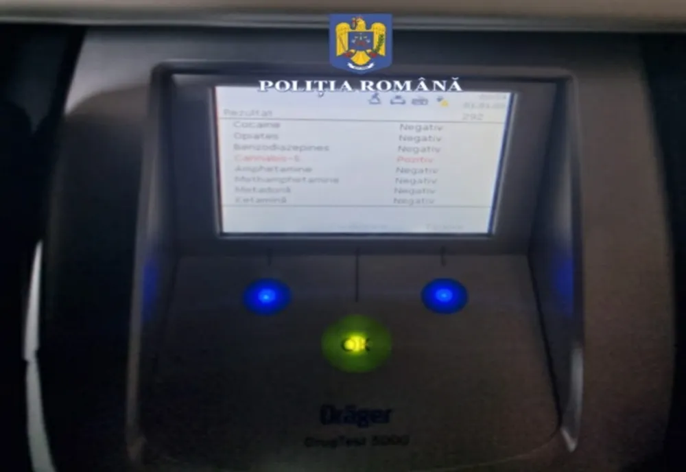 Tânără de 22 de ani din Reghin prinsă drogată la volan