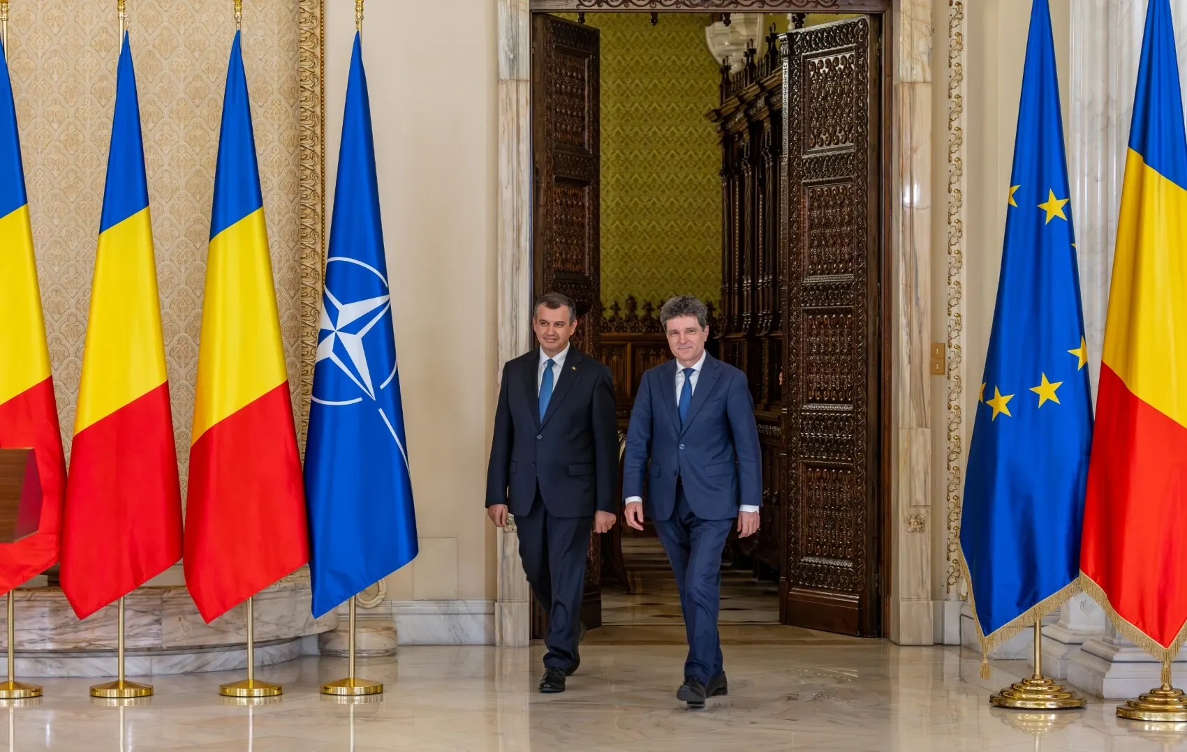 Nicușor Dan și Eugen Tomac