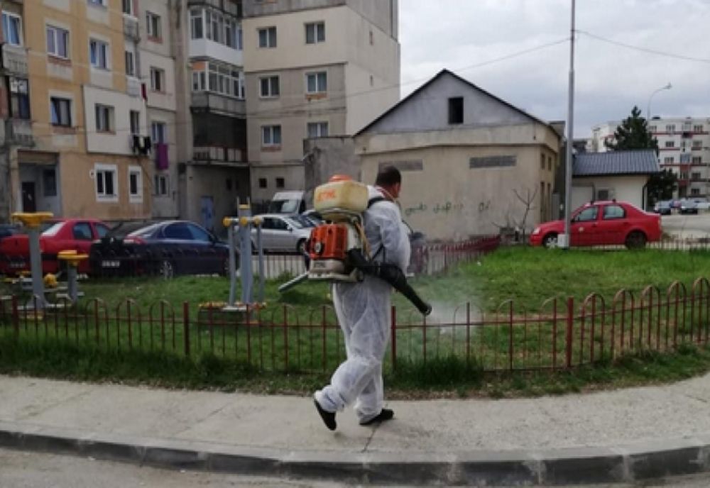 Începe acțiunea de dezinfecție în Târgu Mureș