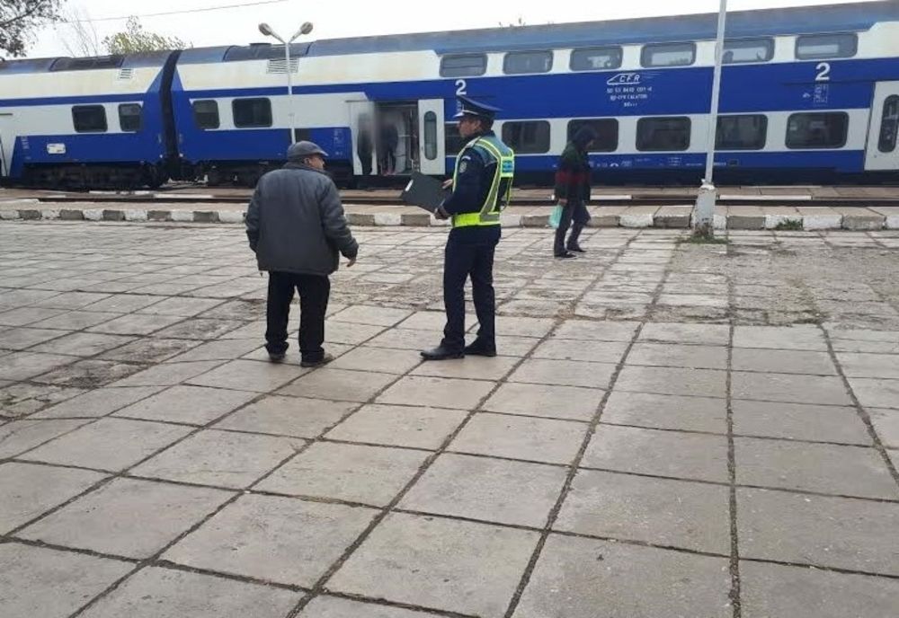 Acţiuni în staţiile de cale ferată din judeţul Mureş! Au fost aplicate 47 de amenzi
