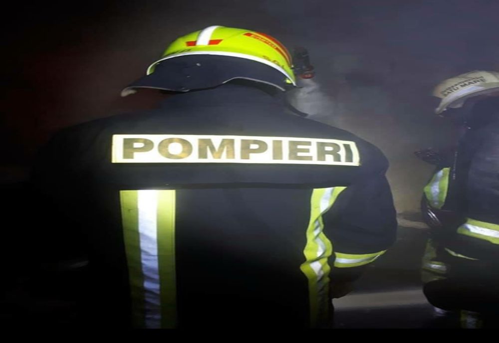 Incendiu la o clădire dezafectată din Iernut