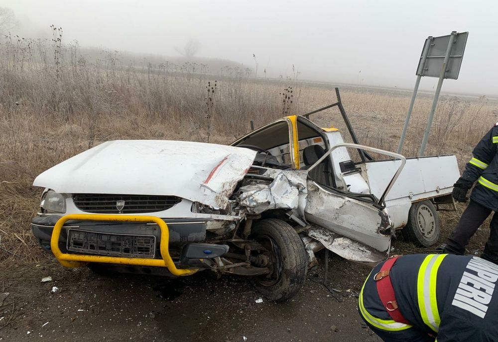 FOTO | Grav accident rutier în judeţul Mureş! Un bărbat a murit