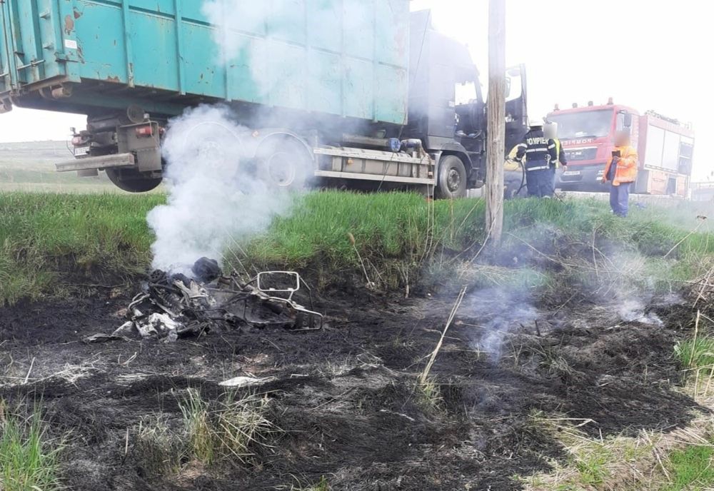 VIDEO | Motociclist din Târgu Mureş mort într-un grav accident în Cluj