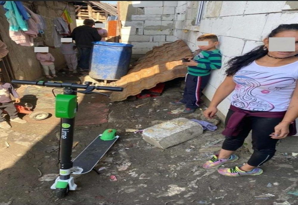 Trotinetă electrică furată la scurt timp după ce un operator privat a lansat un program de închiriere în Târgu Mureş (FOTO)