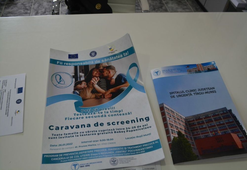 Caravana mobilă pentru screeningul cancerului de col uterin, în Rușii Munți! Ce se va întâmpla de luna viitoare