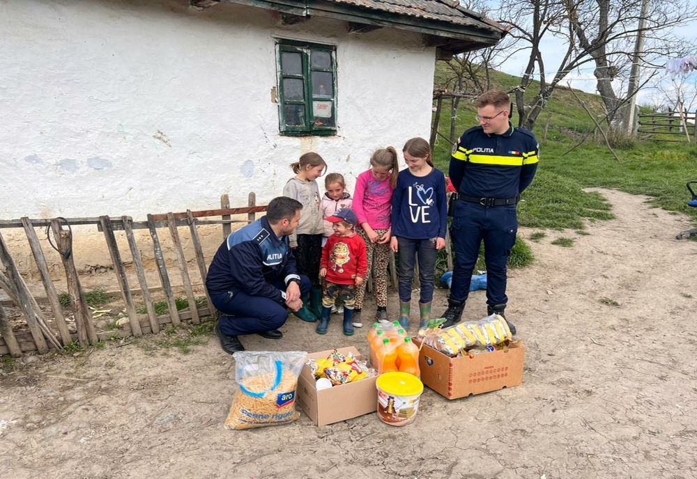 Cadouri de Paşte pentru cinci familii din Band