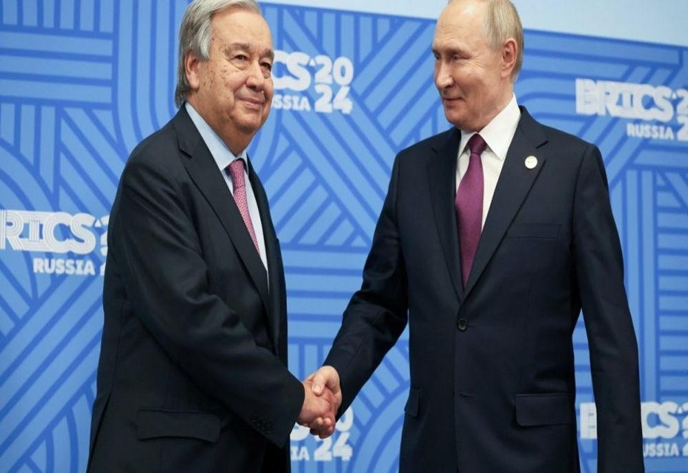 SECRETARUL GENERAL AL ONU I-A SPUS LUI VLADIMIR PUTIN CĂ INVADAREA UCRAINEI ÎNCALCĂ DREPTUL INTERNAȚIONAL