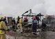 FOTO: Incendiu în Valea Rece