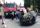 FOTO/REGHIN: O mașină s-a răsturnat pe strada Călărașilor