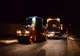Lucrări la adăpostul nopții, pe strada 8 martie din Târgu Mureș