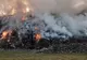 SIGHIȘOARA: 3 focare de incendiu au reapărut la groapa de gunoi