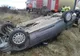 O şoferiţă de 42 de ani s-a răsturnat cu maşina pe DN15 E60