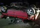 Accident pe o stradă din Târnăveni! Un şofer s-a răsturnat cu maşina