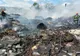Incendiu la fosta groapă de gunoi din localitatea Cristești