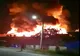 FOTO/VIDEO: Incendiu la fabrica de mobilă din localitatea  mureșeană Fântânele