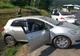 FOTO: Accident la intrare în Sighișoara! O femeie din București a fost rănită și a ajuns la spital