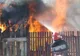 Incendiu la un gater în Bistra Mureșului! Se intervine cu patru autospeciale de stingere