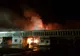 FOTO: Incendiu violent la Centrul Comercial "Transilvania" din Târgu Mureș! Flăcările se manifestă violent, iar tavanul depozitului s-a prăbușit