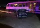 Accident feroviar în Sighişoara! O maşină a fost lovită de tren (FOTO)