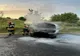 Incendiu la un autoturism, în Bogata