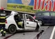 Grav accident în Mureş! Două persoane au murit în urma unui impact violent între două maşini şi un autotren (FOTO)