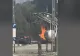 Incendiu la o stație GPL din localitatea Corcova, Jud. Mehedinți