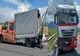 UTILAJ DE LA DRDP BRAȘOV LOVIT DE UN TIR
