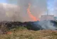 Incendiu masiv în județul Mureș. Pompierii încearcă de mai bine de două zile să stingă flăcările care au cuprins patru tone de deșeuri