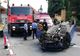 FOTO/REGHIN: O mașină s-a răsturnat pe strada Călărașilor