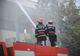 Exercițiu de intervenție la incendiu în Cetatea Sighișoarei