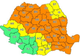 ANM a emis noi avertizări meteo cod portocaliu de ploi violente