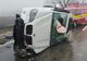 Accident între Crăiești și Fărăgău! Două persoane au ajuns la spital după ce s-au răsturnat cu maşina (FOTO)