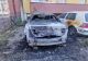 Incendiere din răzbunare în Făgăraș: trei bărbați au distrus complet o mașină pentru o poliță mai veche. Au fost arestați
