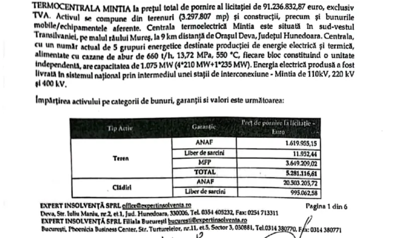 Document bombă la Culisele Statului Paralel, prezentat de Diana Șoșoacă. Privatizarea FORȚATĂ a Termocentralei Mintia – poza 2